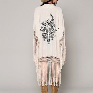 NWOT Spell Indian Summer Kimono OS